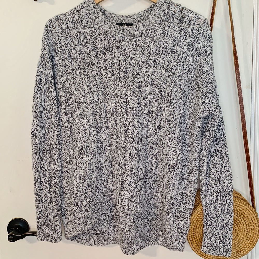 H&M cable knit sweater